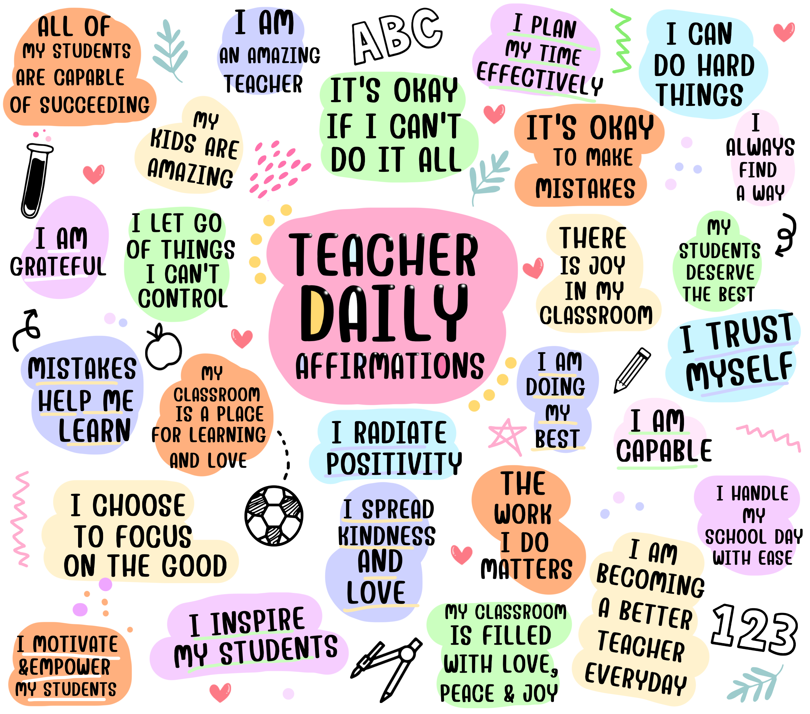 Teacher Affirmations Stay Salty By Sabrina Teacher Affirmations Stay Salty By Sabrina