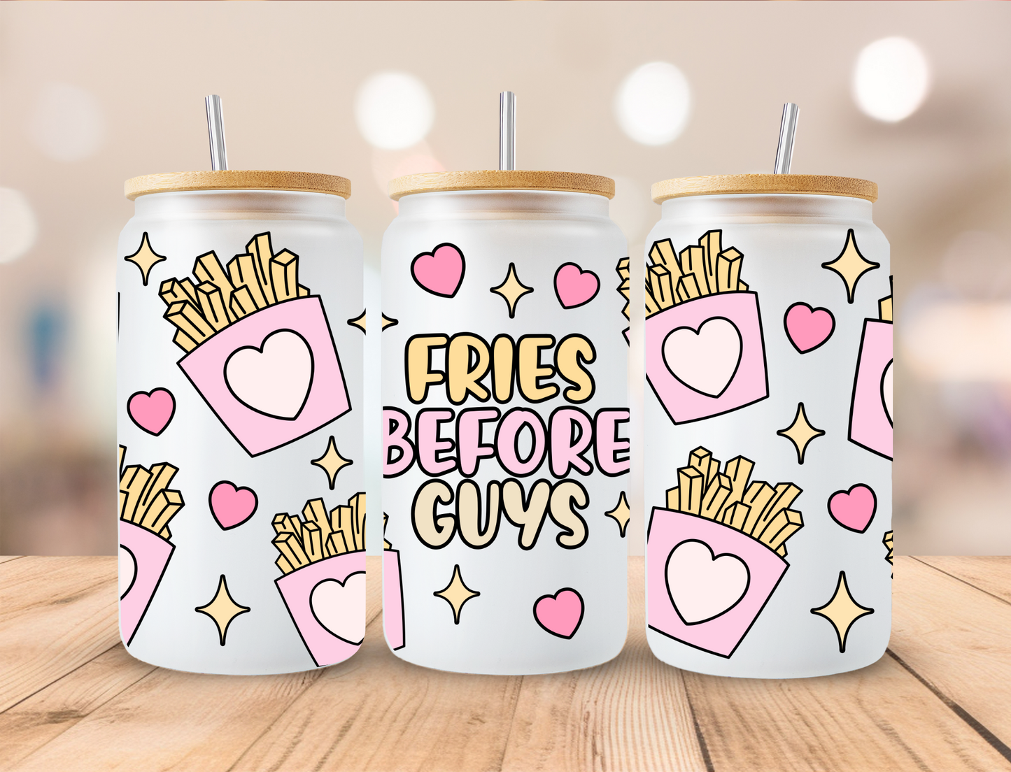 Fries before guys