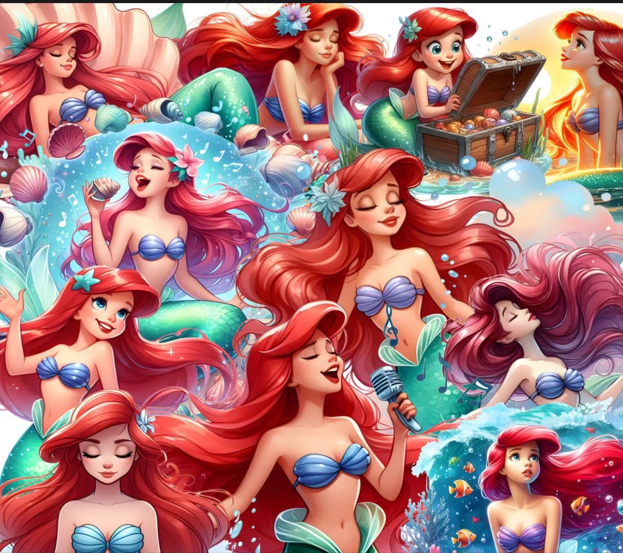 All the mermaids